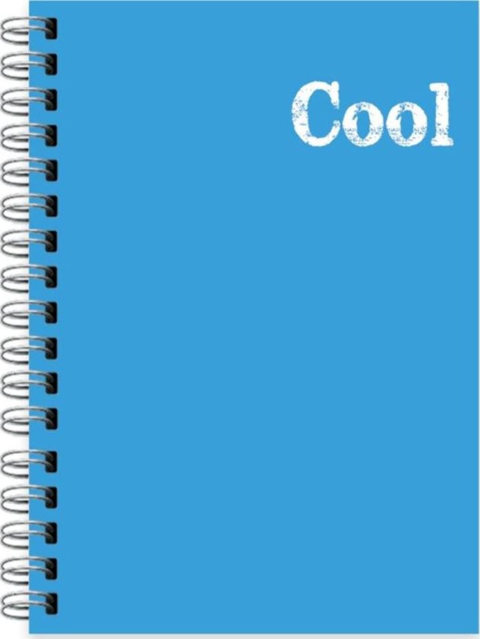 Keskin Color Plastik Kapak Spiralli Cool Not Defteri A6 Küçük Boy 80 Yaprak Çizgili 321681-99 (12 Li Paket) - Görsel 2
