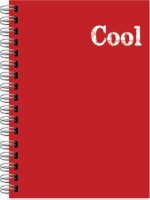 Keskin Color Plastik Kapak Spiralli Cool Not Defteri A6 Küçük Boy 80 Yaprak Çizgili 321681-99 (12 Li Paket)