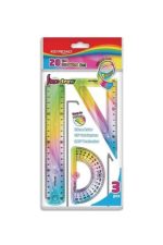 Keyroad 20 Cm Gökkuşağı Esnek Cetvel Seti (3'Lü Set) - Okul Ve Ofis İçin Renkli, Dayanıklı Cetvel - Görsel 2