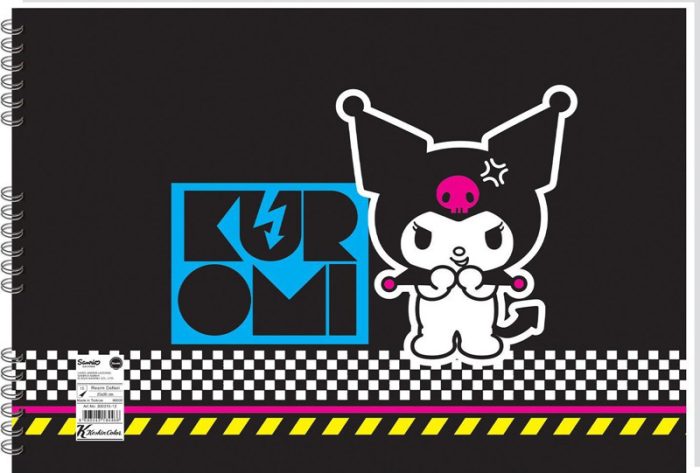 Kuromi 25*35 15 Yp. Spiralli Resim Defteri - Görsel 4