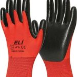 Mafel Eli Nitril Eldiven Kırmızı Siyah No: 10 Xl 12 Adet (12 Çift)