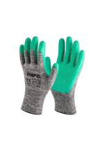 Mafel Mf-80 Camcı Yeşil Lateks İş Güvenlik Eldiven - 10/Xl - 3 Çift - Paket - Görsel 2