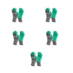 Mafel Mf-80 Camcı Yeşil Lateks İş Güvenlik Eldiven - 10/Xl - 5 Çift - Paket