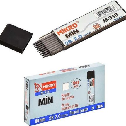 Mikro Min Lead Flat Tube 2.0 90 mm Siyah Uç