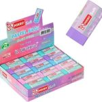 Mikro Soft Renkli Silgi Pastel 2B-30P - 6 adet