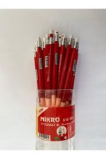 Mirado Kırmızı Kurşun Kalem Mikro Marka Basmalı Otomatik 2.0 Mm.48'Li Paket