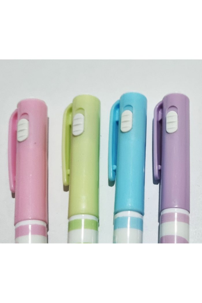 Modellino 4'Lü 4 Farklı Renk Perfect Pastel Renkler Sihirli Işıklı Görünmez Kalem Lz-2160 - Görsel 2