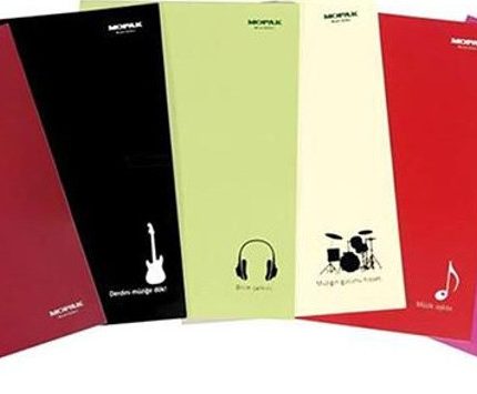 Mopak 40 Yp Müzik Defteri Küçük Boy