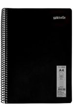 Mynote Defter Okul Defteri Spiralli Telli Pp Kapak A4 2 Adet Farklı Renklerde - 60 Sayfa Kareli ( 2 Adet ) - Görsel 3