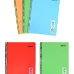 Mynote Defter Spiralli Telli Pp Kapak A4 Mynote 5 Adet Farklı Renkler 60 Sayfa Kareli Defter ( 5 Farklı )