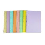 Mynote Flex Pastel 60 Yaprak A4 Pp Kapak Spiralli Defter (6 Adet Kareli)