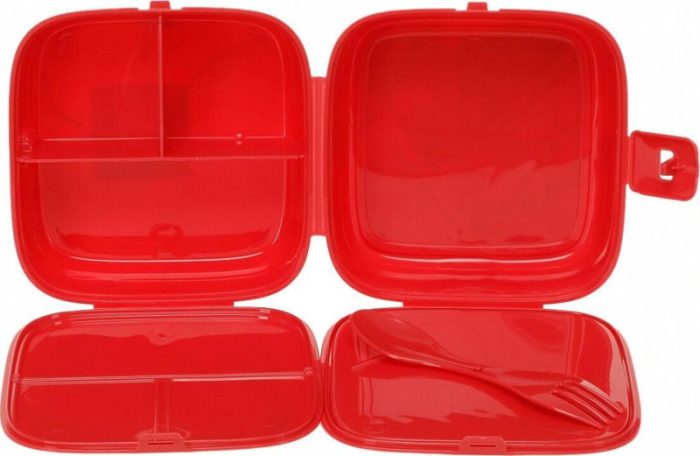Otto.41394 2pr Kırmızı Erkek Çocuk Beslenme Kabı - Görsel 3