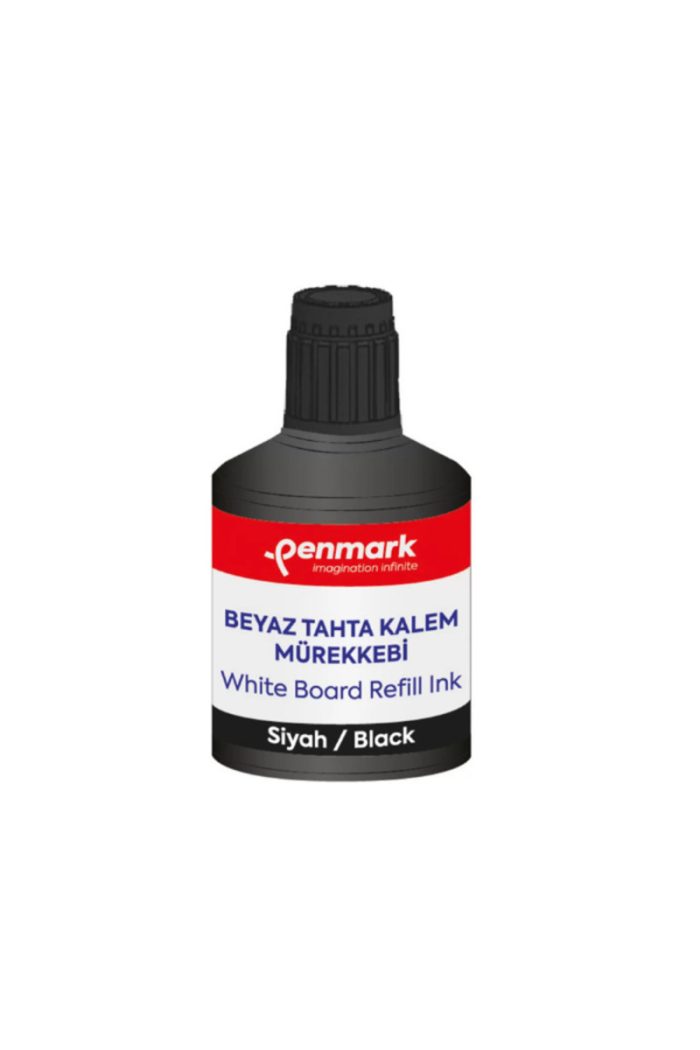 Penmark Beyaz Tahta Kalemi Mürekkebi 100Ml Siyah - Görsel 2