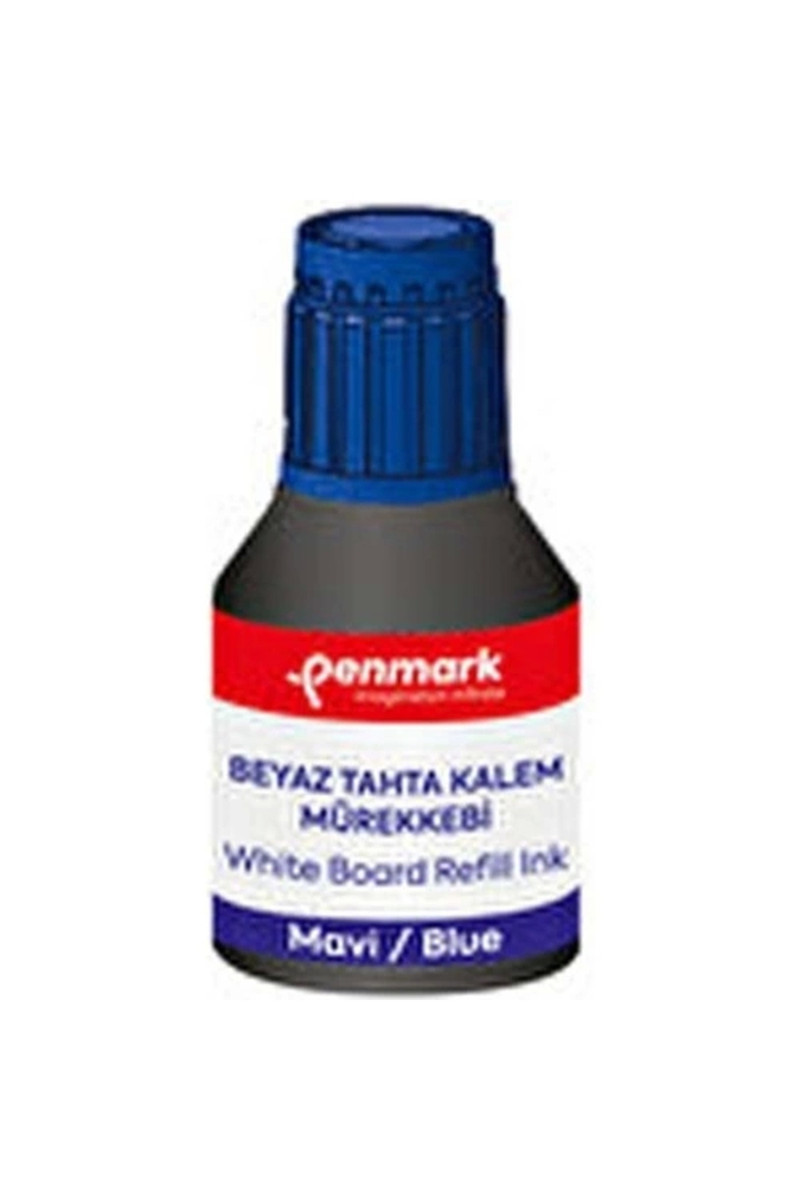 penmark-beyaz-tahta-kalemi-murekkebi-30ml-mavi-ikili-69f8701214a35.jpg Penmark Beyaz Tahta Kalemi Mürekkebi 30Ml Mavi ( İkili) - Görsel 1
