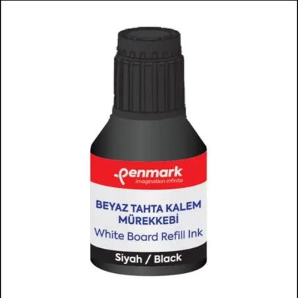 Penmark Beyaz Tahta Kalemi Mürekkebi 30Ml Siyah ( İkili)