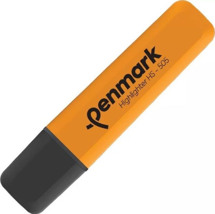 Penmark Neon Fosforlu Kalem (İşaret Kalemi) Turuncu Hs505-03 (10 Lu Paket)