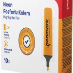 Penmark Neon Fosforlu Kalem Turuncu Hs 505 03