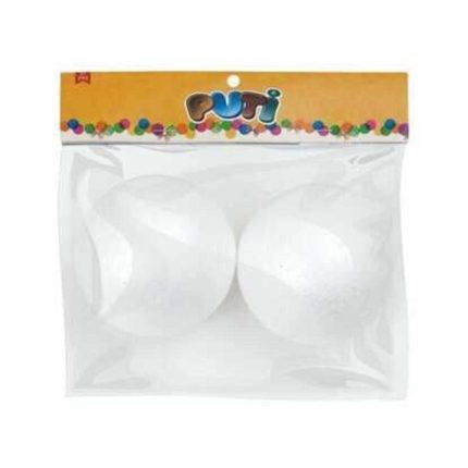 Puti Köpük Top 10 Cm 2Li Paket