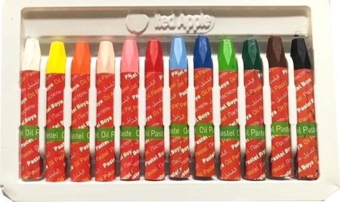 Red Apple Pastel Boya 12 Renk Rpas12 - Görsel 2