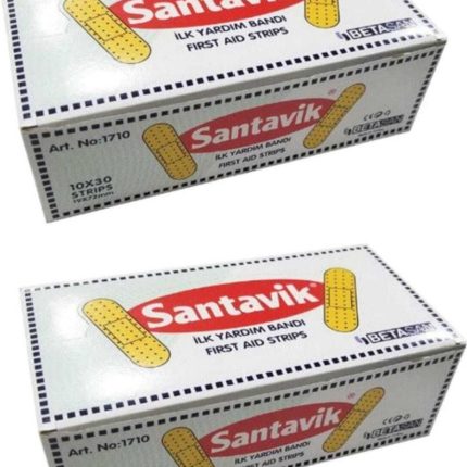 Santavik Yara Bandı 10'lu X 30 Adet 2 Paket 8547569842