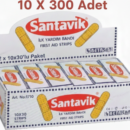 Santavik Yara Bandı | 10x300 Toptan Paket