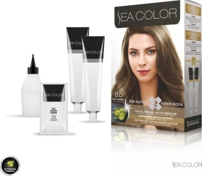 Sea Color 8.0  Açık Kumral Set Boya - Görsel 2