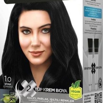 Sea Color Kit Saç Boyası 1.0 Siyah (24Lü)