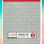 Pastel Sipariş Fişi 2/50 (A5) Ölçüsü: 14x20 Cm, Otokopili 1 Asıl 1 Suret 2 Nüsha (6 DÜZİNE) 72 Adet