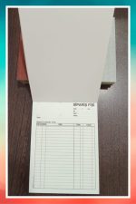 Pastel Sipariş Fişi 2/50 (A5) Ölçüsü: 14x20 Cm, Otokopili 1 Asıl 1 Suret 2 Nüsha (6 DÜZİNE) 72 Adet - Görsel 3