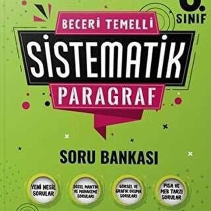 Sistematik Yayınları 6. Sınıf Paragraf Sistematik Soru Bankası