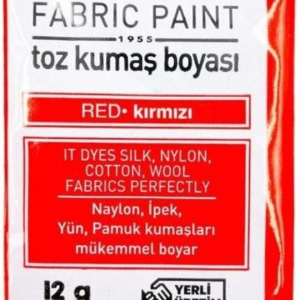 Südor Toz Kumaş Boyası Kırmızı