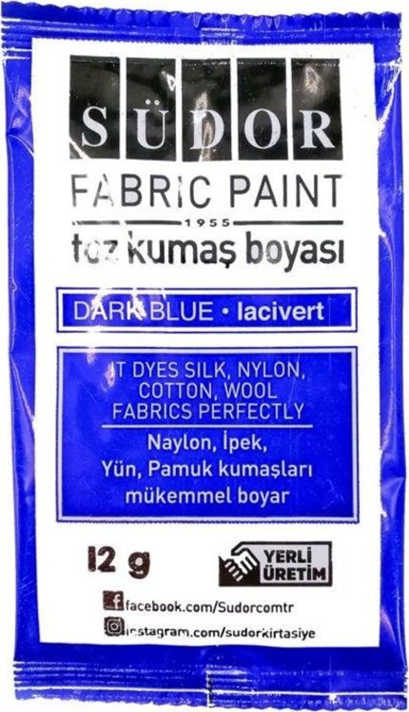 sudor-toz-kumas-boyasi-lacivert-66bd968abab21.jpg Südor Toz Kumaş Boyası Lacivert - Görsel 1