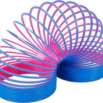 Sunman Oyuncak Rainbow Çift Renkli Stres Yayı S03011028 (Karışık Renk 1 Adet)