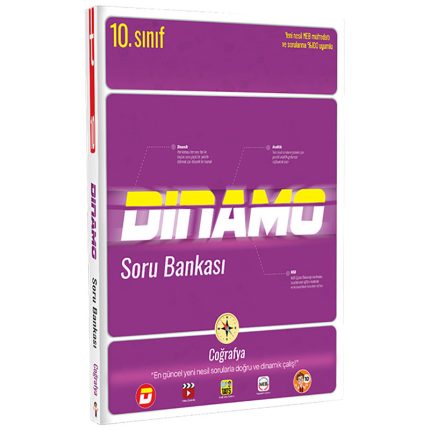 Tonguç Yayınları 10. Sınıf Coğrafya Dinamo Soru Bankası