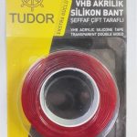 TUDOR 18Mm 2 Metre Vhb Akrilik Silikon Bant